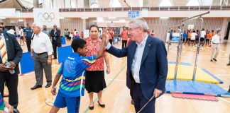 IOC President visits National Olympic Committees in Oceania