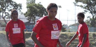 PNG Women’s Soccer team aiming to return with gold