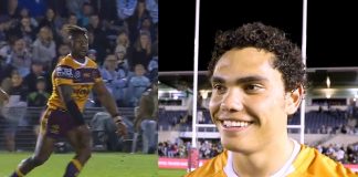 Young Kumul Xavier Coates scores on debut for Broncos win, Segeyaro impressive