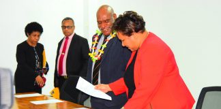 New Minister meets Dept. for Community Development and Religion staff