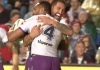 Olam scores hat-trick as Storm defeat Sea Eagles
