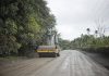 Road maintenance reduces travel time on Sepik Highway