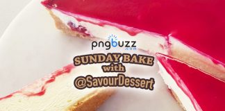 Sunday Bake: White Forest Cheesecake