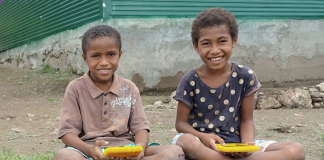 Partnership delivers free digital library for PNG kids