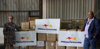 Aust Personal Protective Equipment arrives in PNG