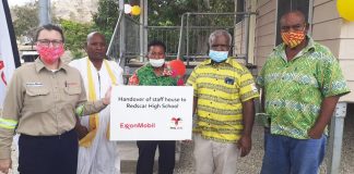 New staff housing for schools neighbouring the PNG LNG Plant