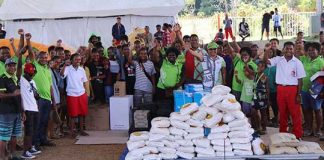 Iarowari Agro Technical Secondary School receives donation from BSP