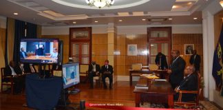 Virtual Swearing in Ceremony held at Government House