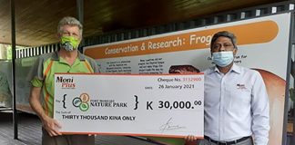 Moni Plus supporting Nature Park’s Frog Research