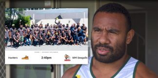 PNG Hunters Round 1 team named: Alu to captain