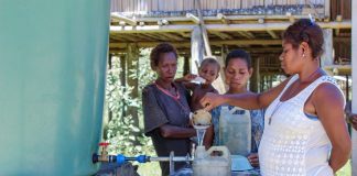 Fresh drinking water for remote West Sepik