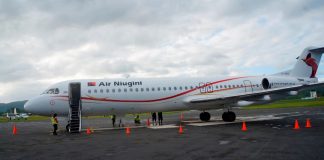 Air Niugini to airlift vaccines FOC