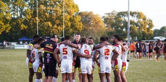 Hunters finish with nine men