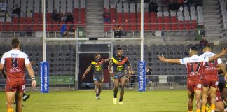 Hunters rally late against Dolphins