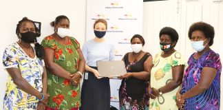 Bougainville Women’s Federation receive Technology support