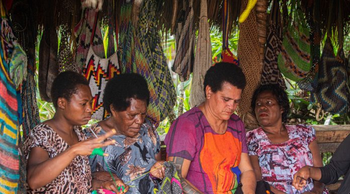 Bilum weaving new futures for women in PNG